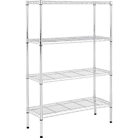amazon shelves|Amazon.com: Amazon Basics 4.